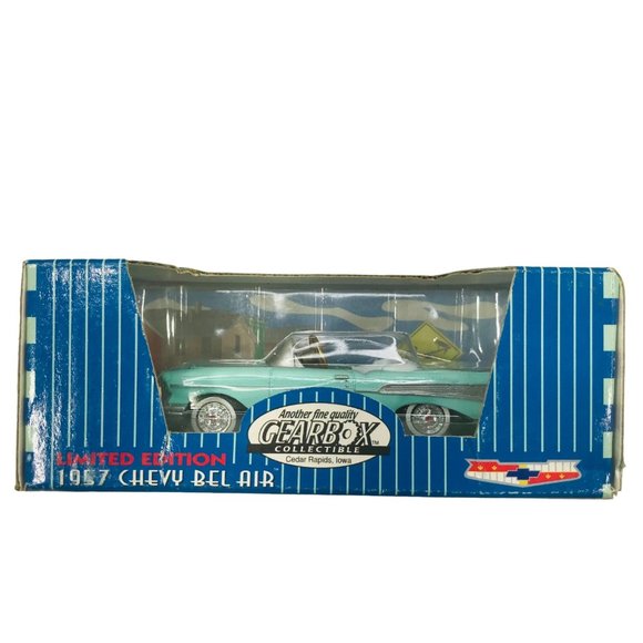 Gearbox 1997 Vintage 1957 Chevy Bel Air Convertible Serial #04290 Pedal Car New - Picture 2 of 10